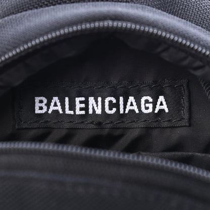 Balenciaga Recycled Casual Nylon Mini Oversized Backpack Black 6 of 8