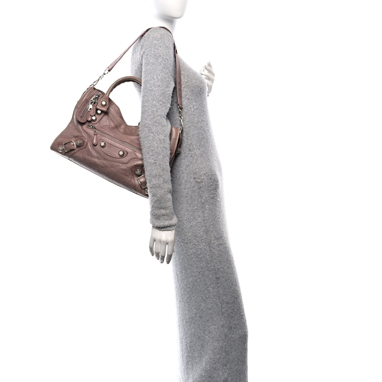 Balenciaga Agneau Giant 21 Silver Hardware Velo Parme 3 of 16