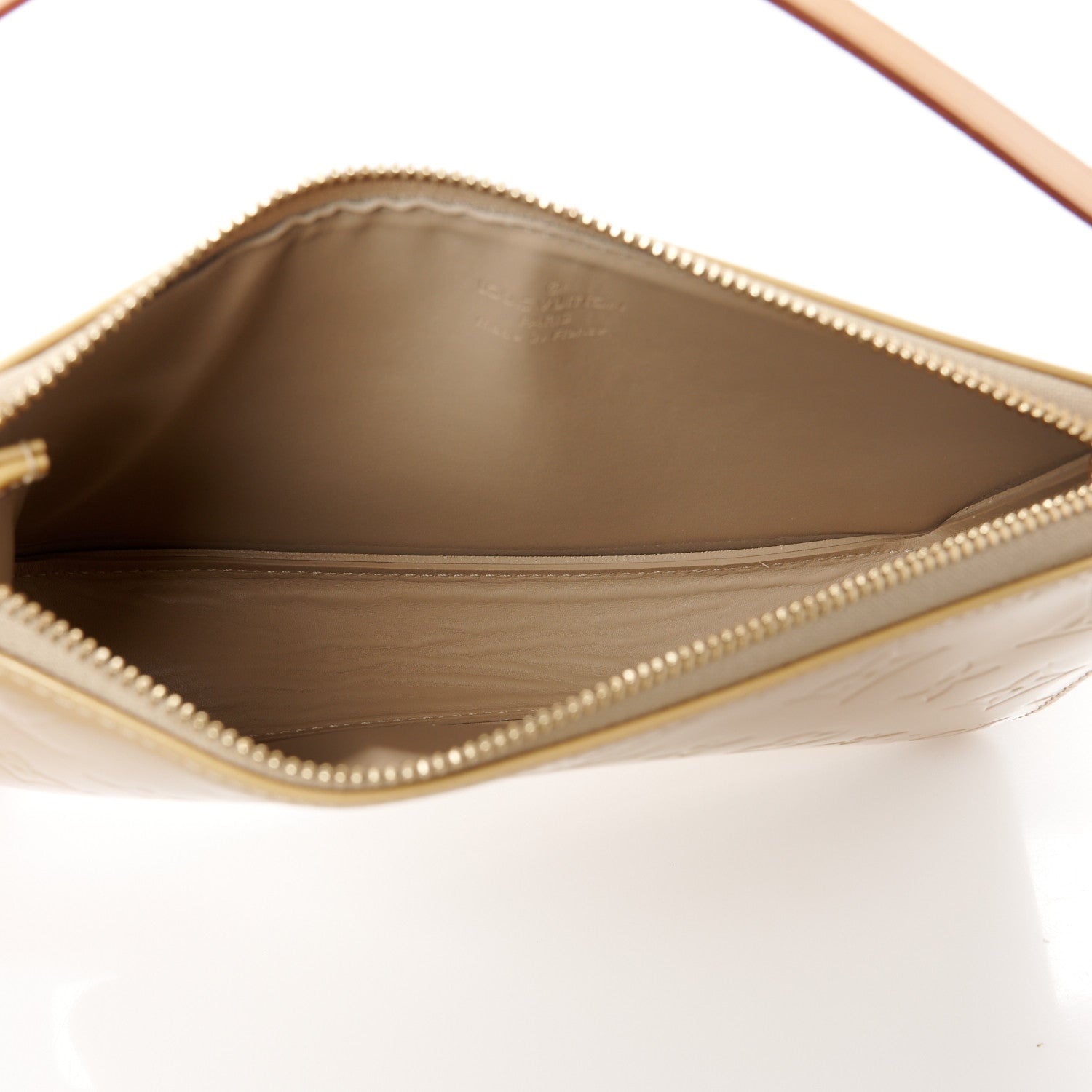 Louis Vuitton Vernis Lexington Pochette Noisette 5 of 13