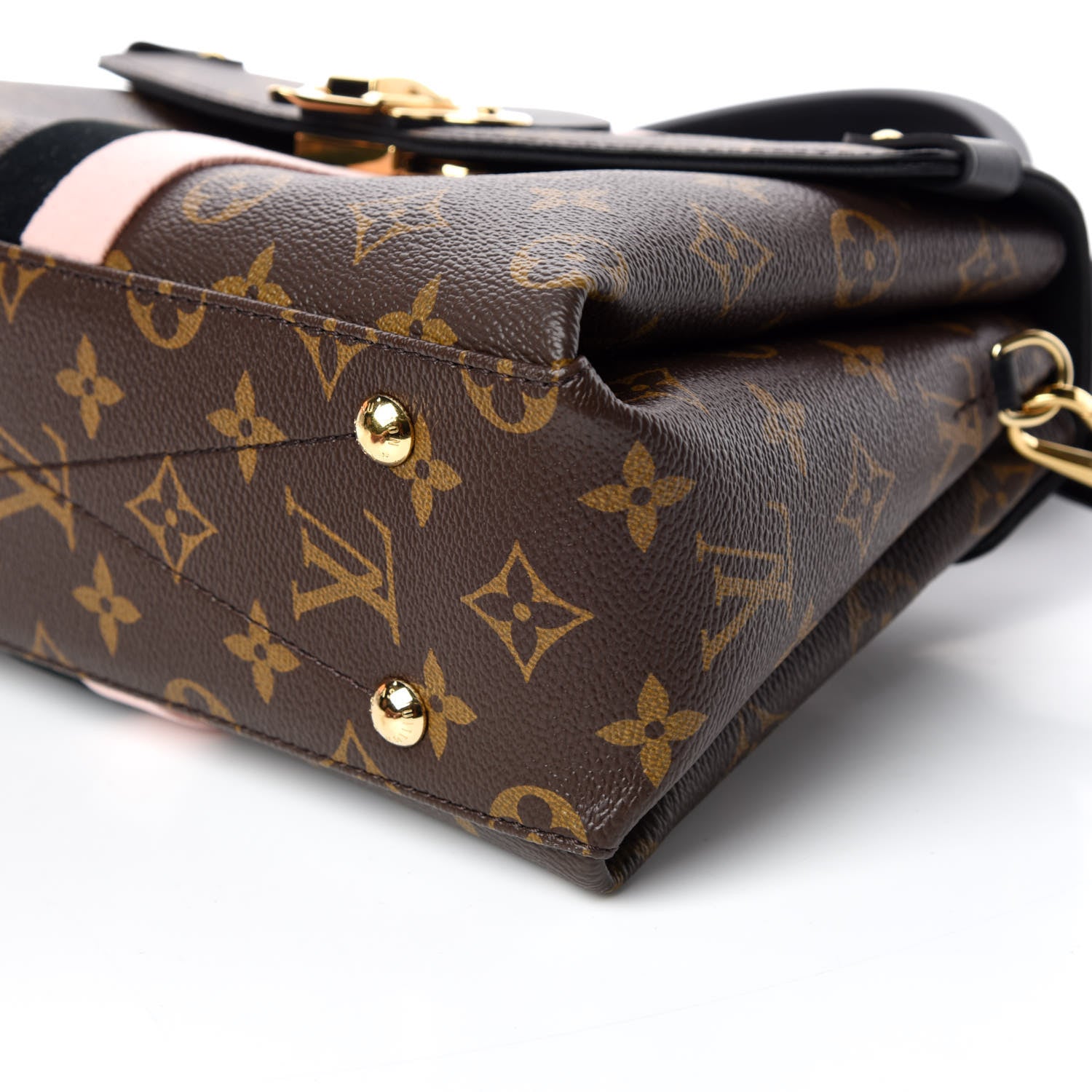 Louis Vuitton Monogram Georges BB Black Light Pink 7 of 10