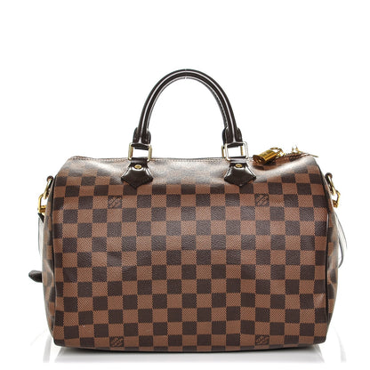 Louis Vuitton Damier Ebene Speedy Bandouliere 30 1 of 7