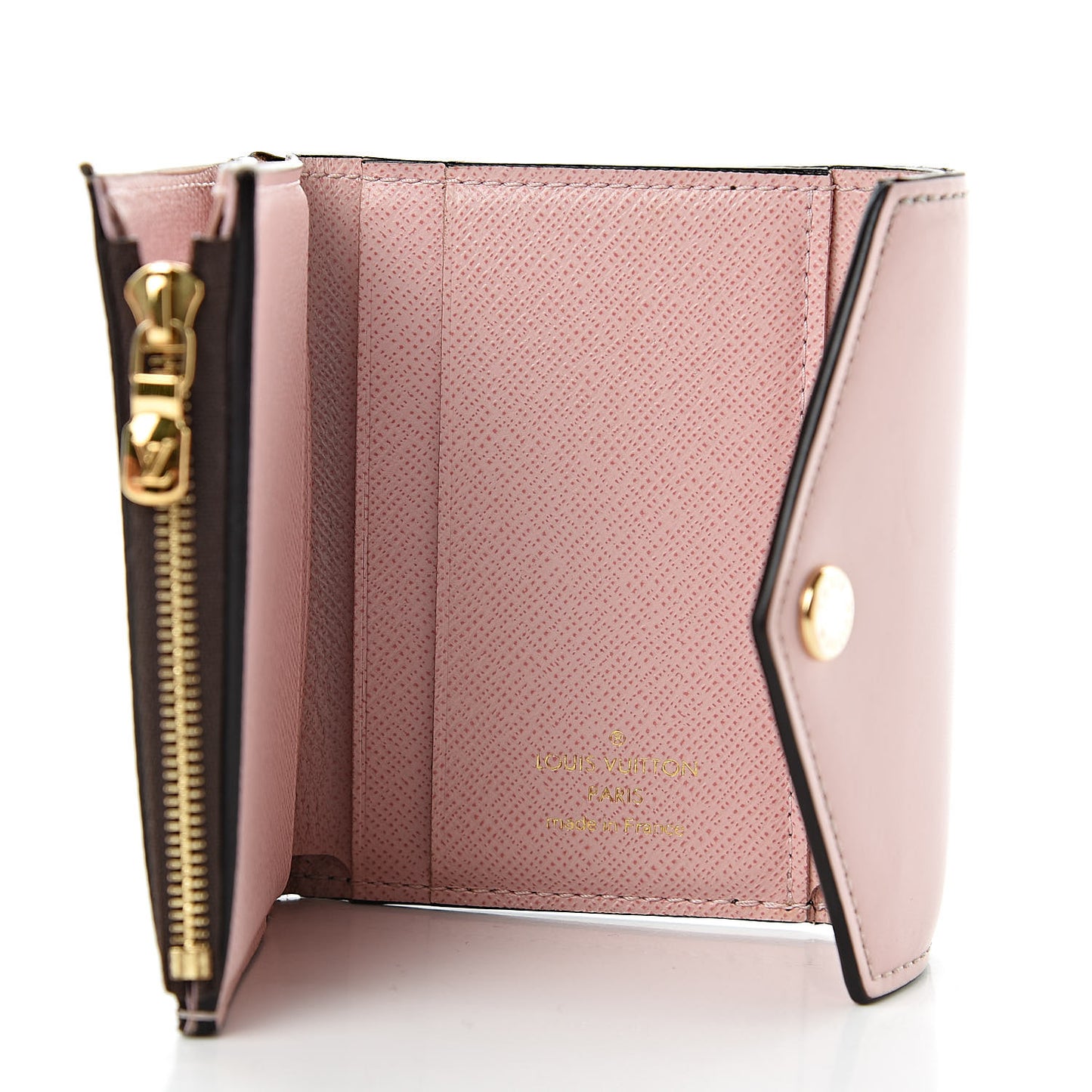 Monogram Zoe Wallet Rose Ballerine