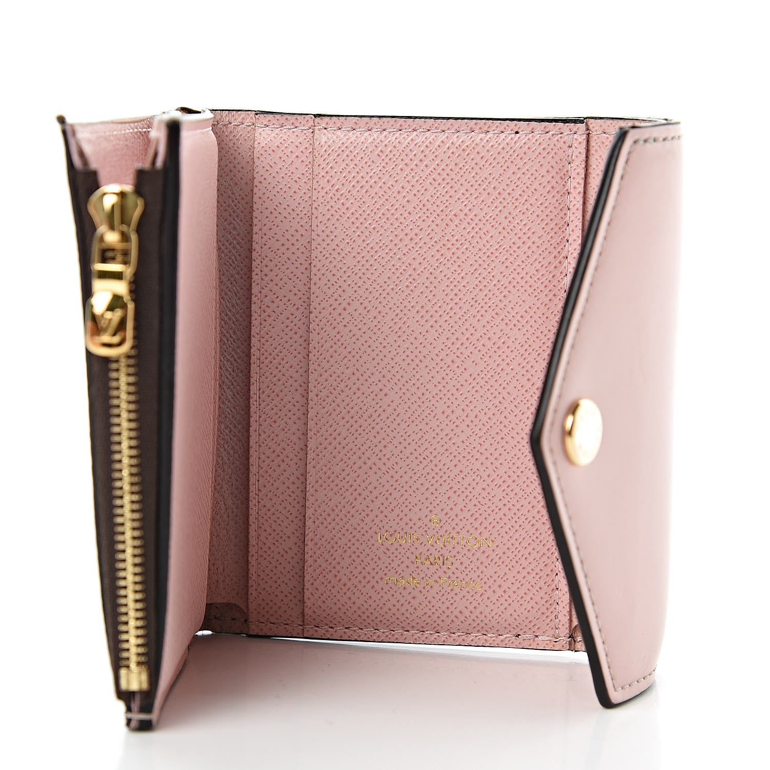 Louis Vuitton Monogram Zoe Wallet Rose Ballerine 5 of 8