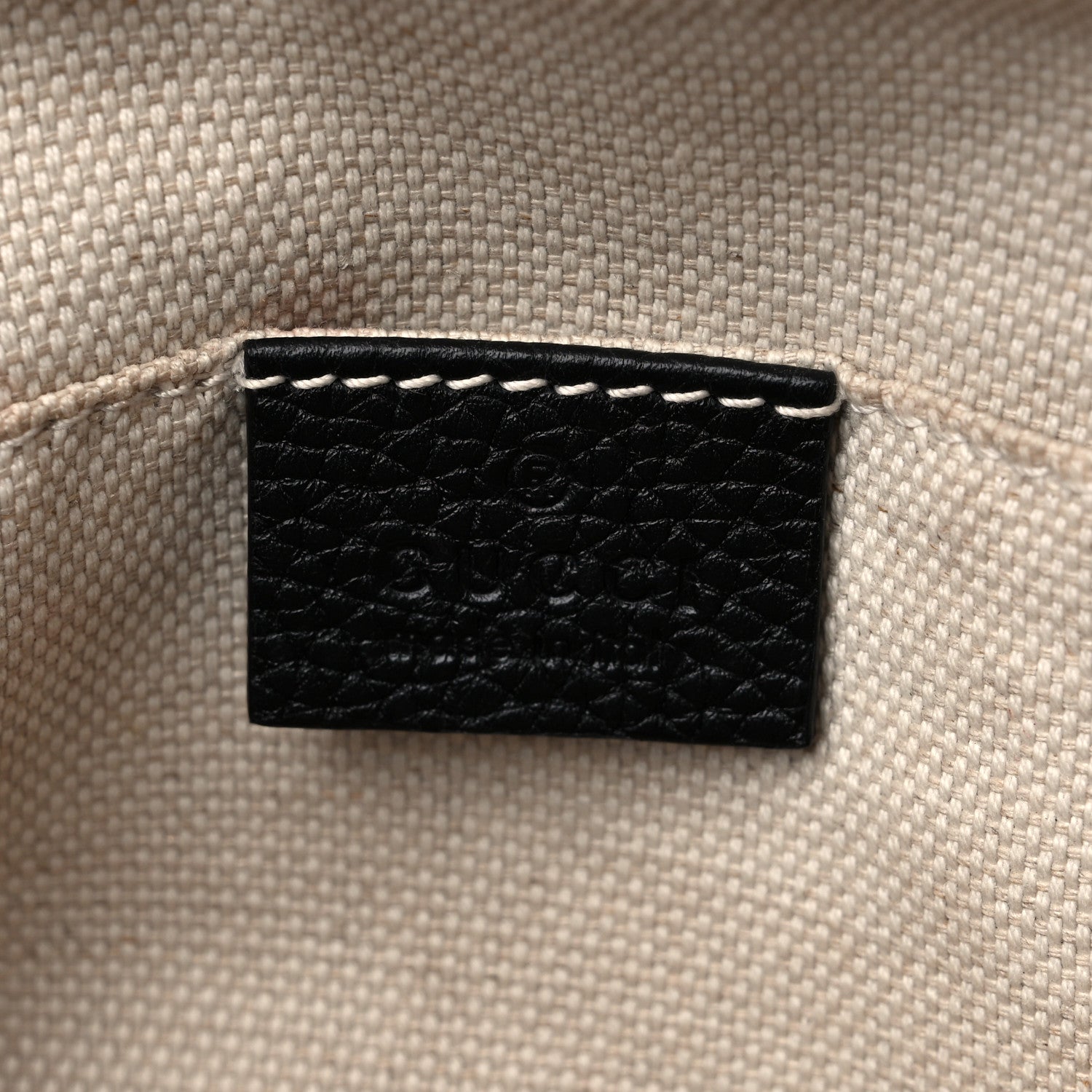 Gucci Pebbled Calfskin Small Soho Disco Bag Black 6 of 12