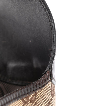 Gucci Monogram Web Jackie O Hobo Dark Brown 14 of 18