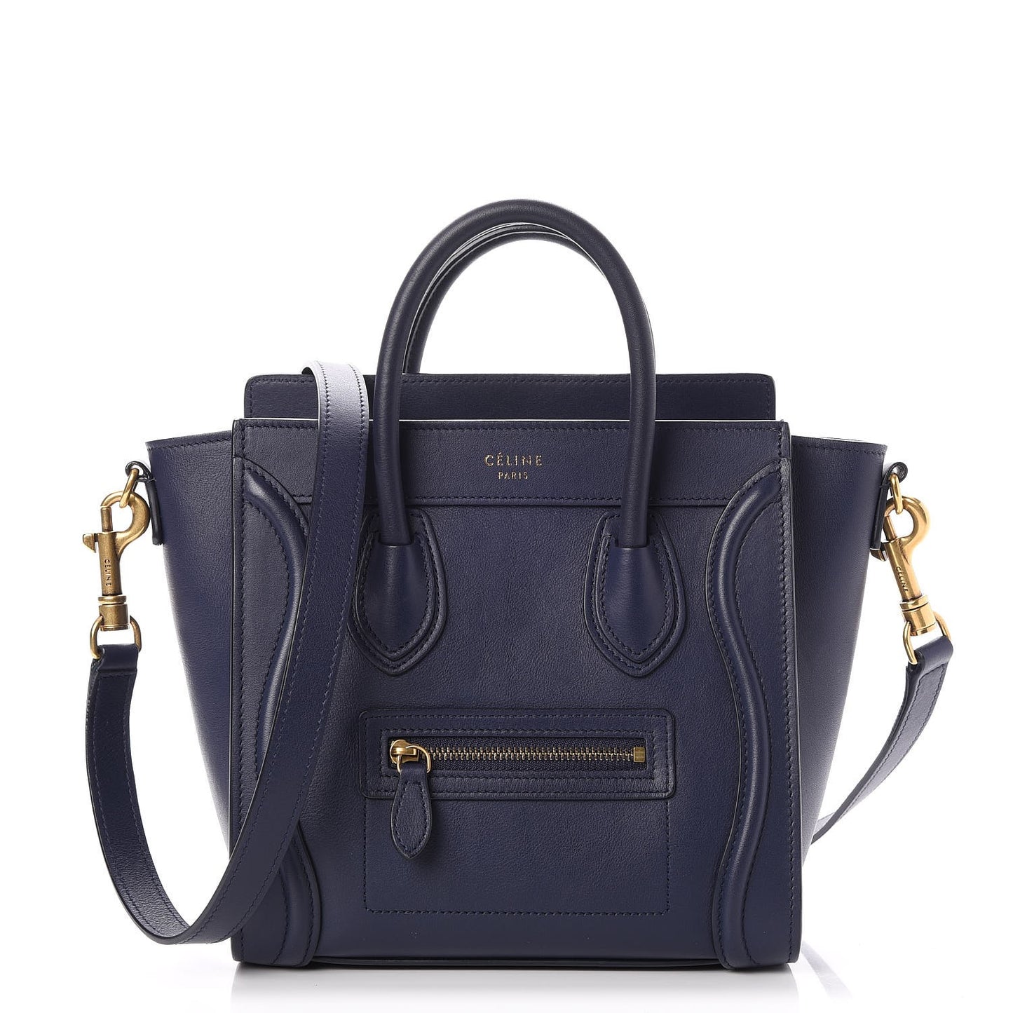 Smooth Calfskin Nano Luggage Ink