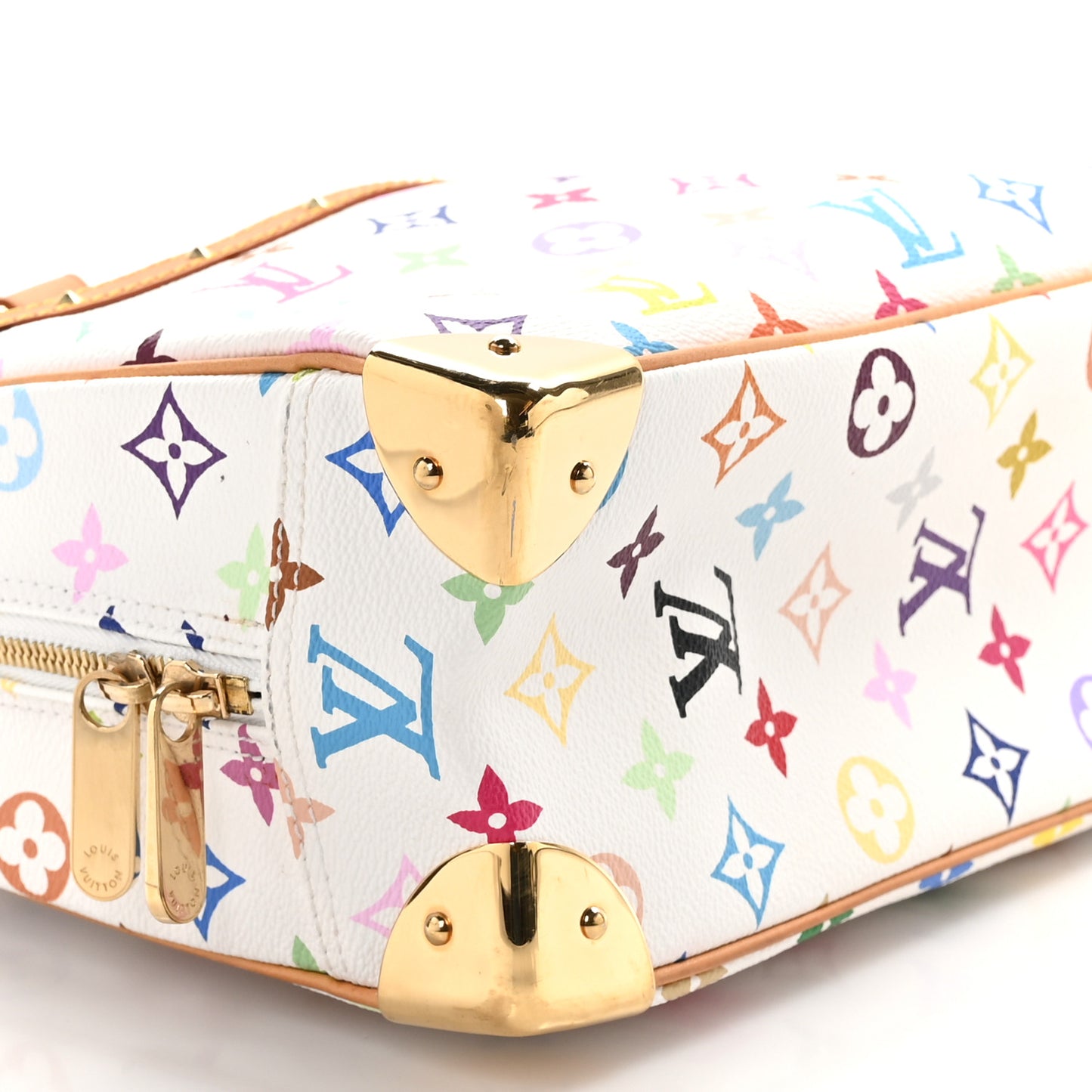 Monogram Multicolor Trouville White