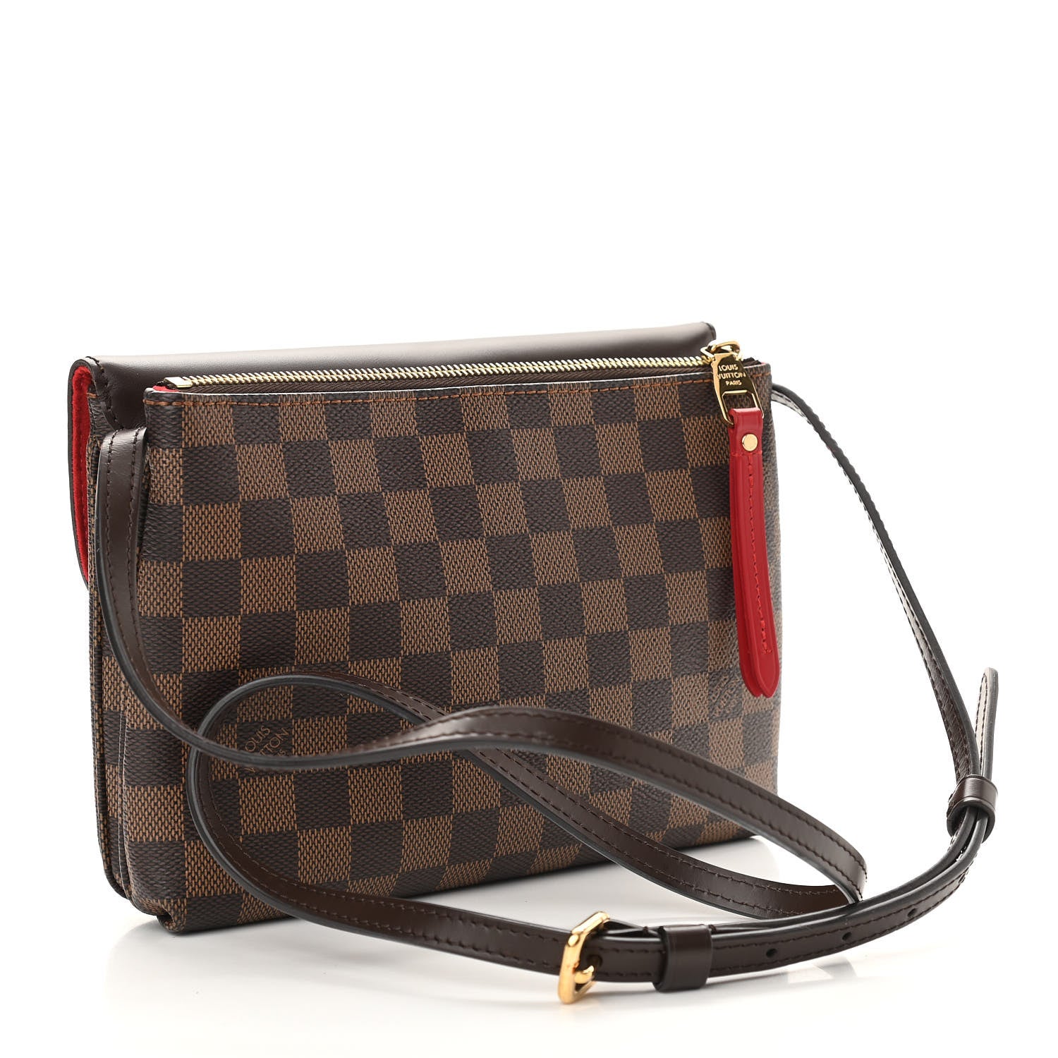 Louis Vuitton Damier Ebene Twice Cherry 2 of 11