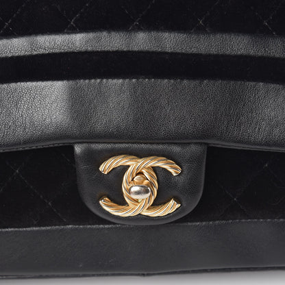 Chanel Metallic Lambskin Velvet Quilted Small Flap Black 11 of 12