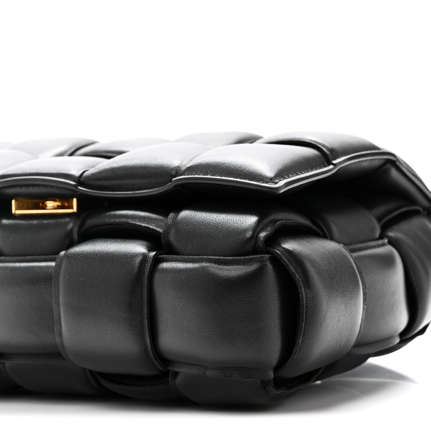 Bottega Veneta Nappa Maxi Intreccio Padded Cassette Crossbody Bag Black Black 10 of 10