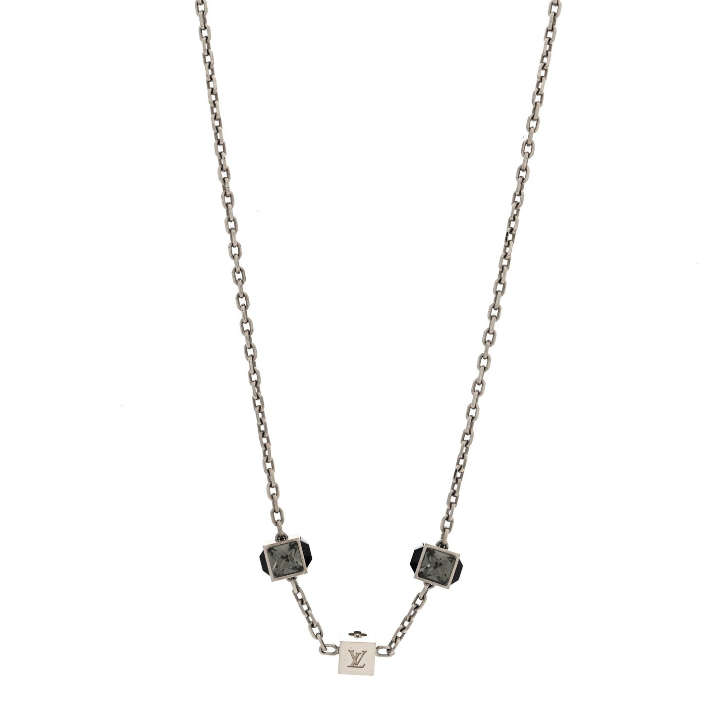 Swarovski Gamble Short Necklace Silver