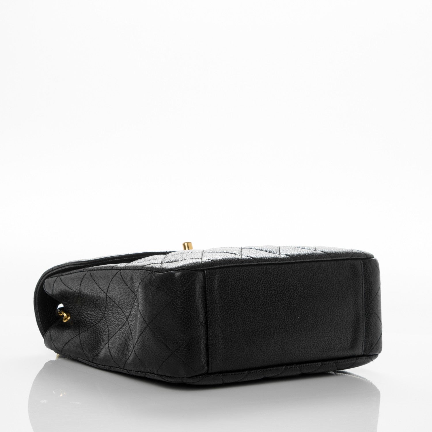 Chanel Caviar Quilted Medium Single Flap Black 4 of 10