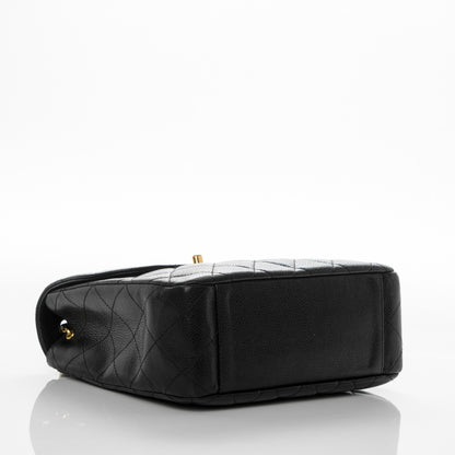 Chanel Caviar Quilted Medium Single Flap Black 4 of 10