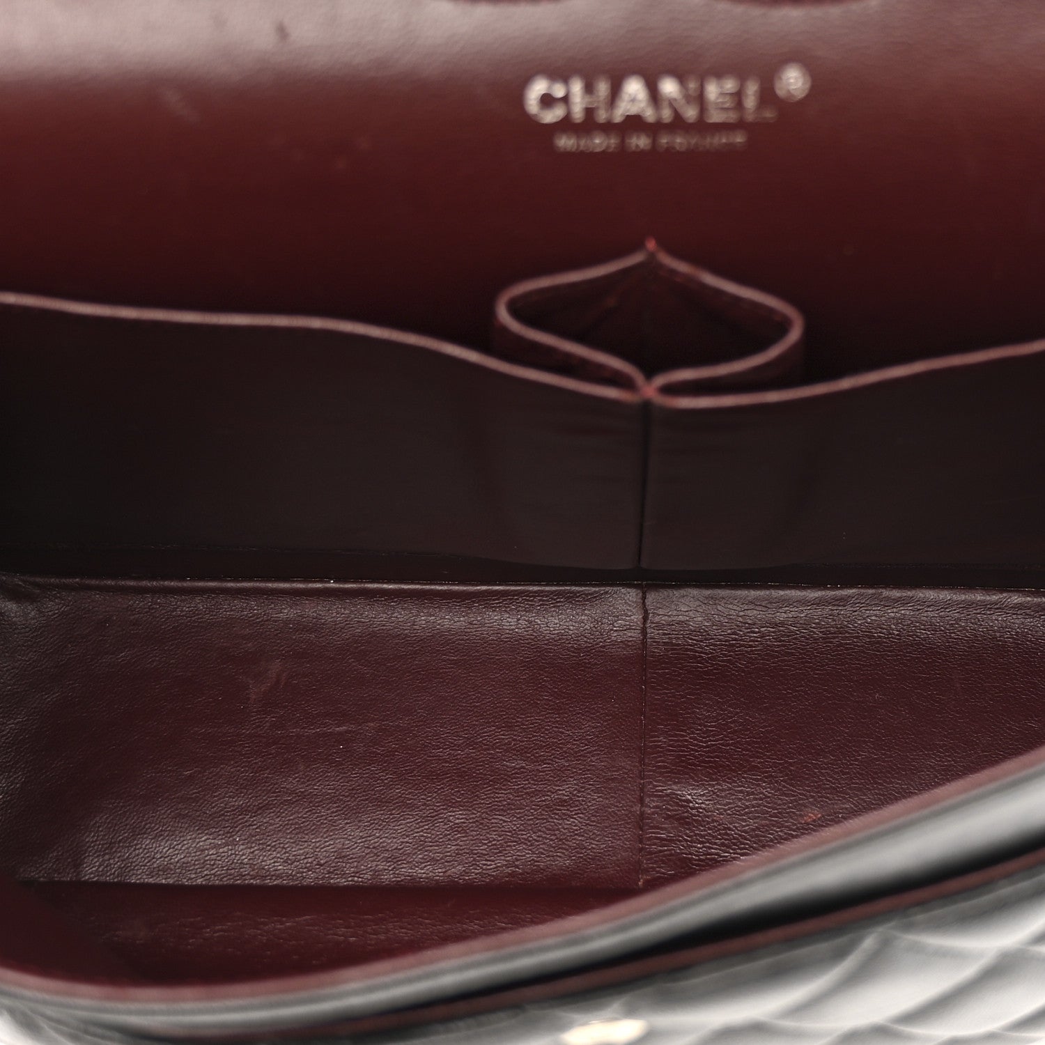 Chanel Lambskin Quilted Jumbo Double Flap Black 5 of 16