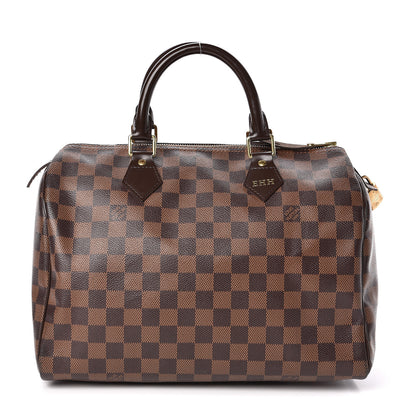 Louis Vuitton Damier Ebene Speedy 30 1 of 10