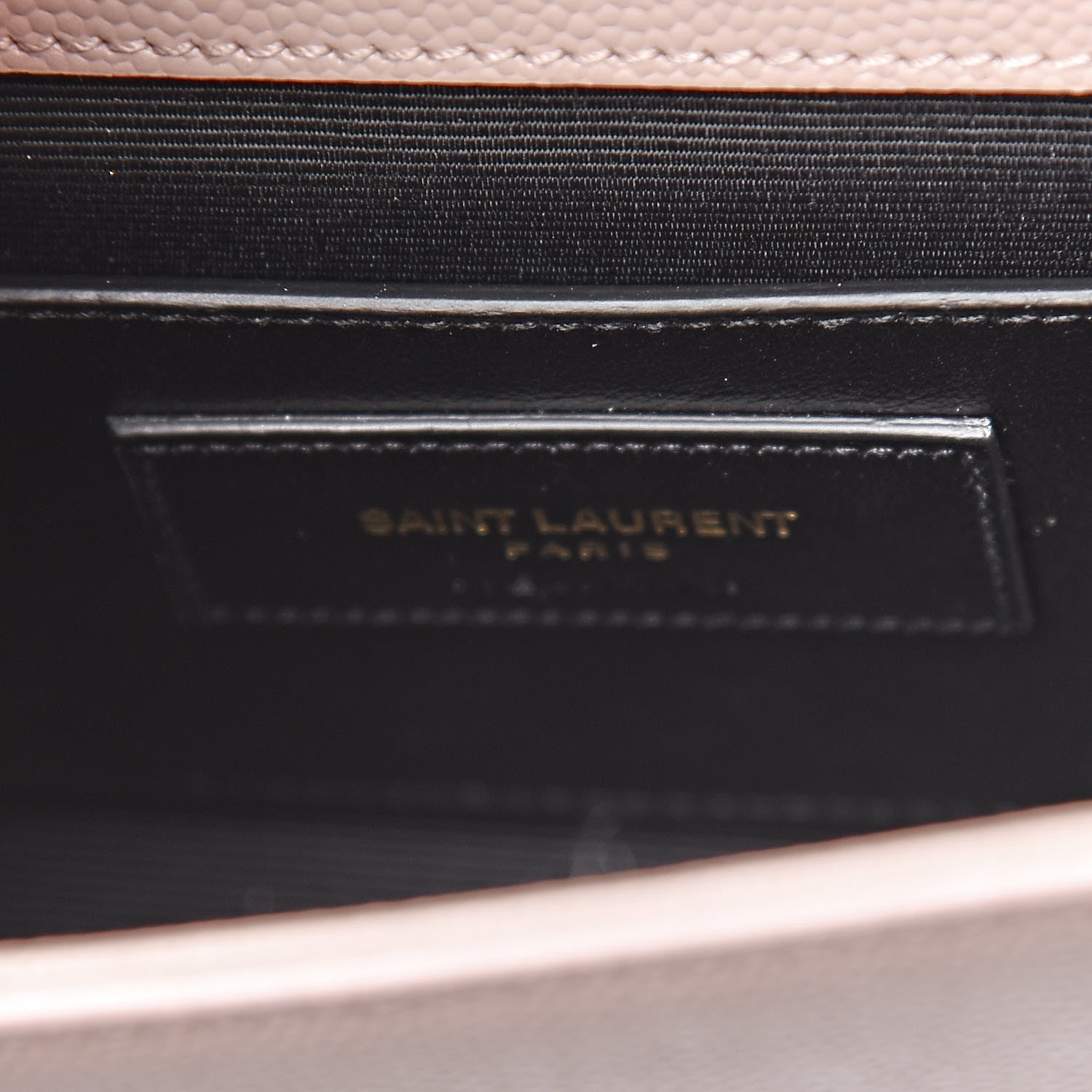 Saint Laurent Grain De Poudre Small Monogram Kate Satchel Pale Pink 6 of 9