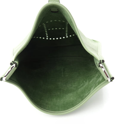 Hermes Taurillon Maurice Evelyne III PM Vert Criquet 5 of 11