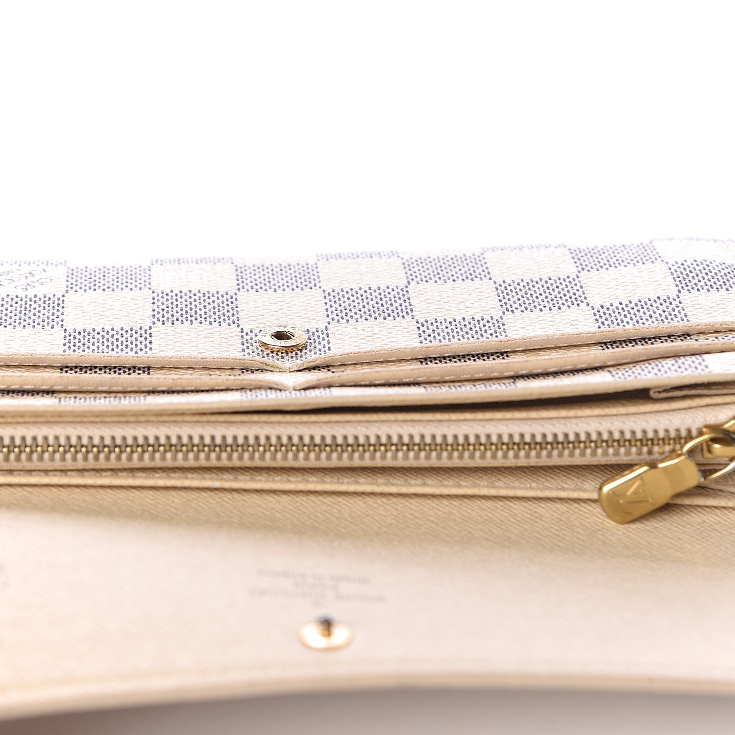 Louis Vuitton Damier Azur Sarah Wallet 10 of 10