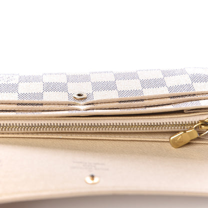Louis Vuitton Damier Azur Sarah Wallet 10 of 10