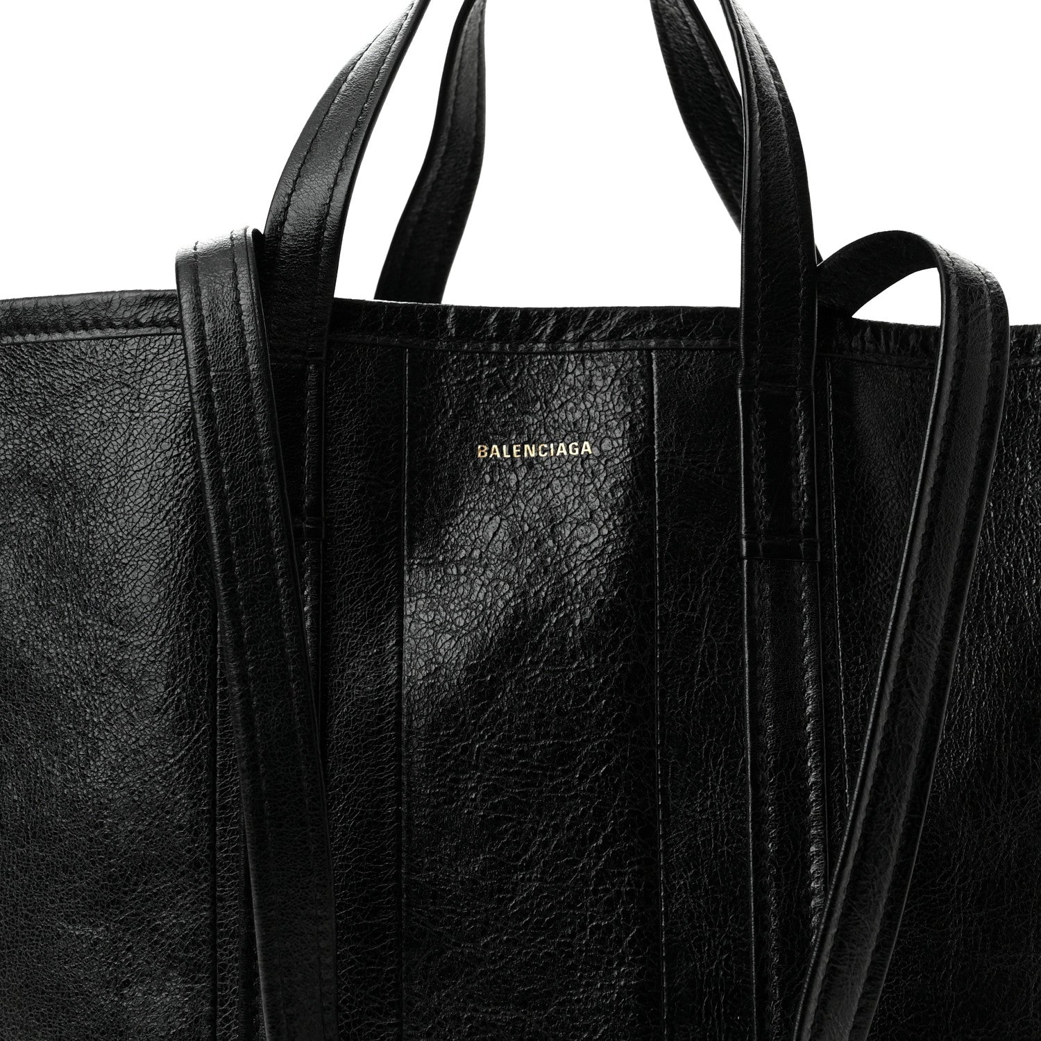 Balenciaga Agneau Arena Medium Barbes East West Shopper Black 7 of 9