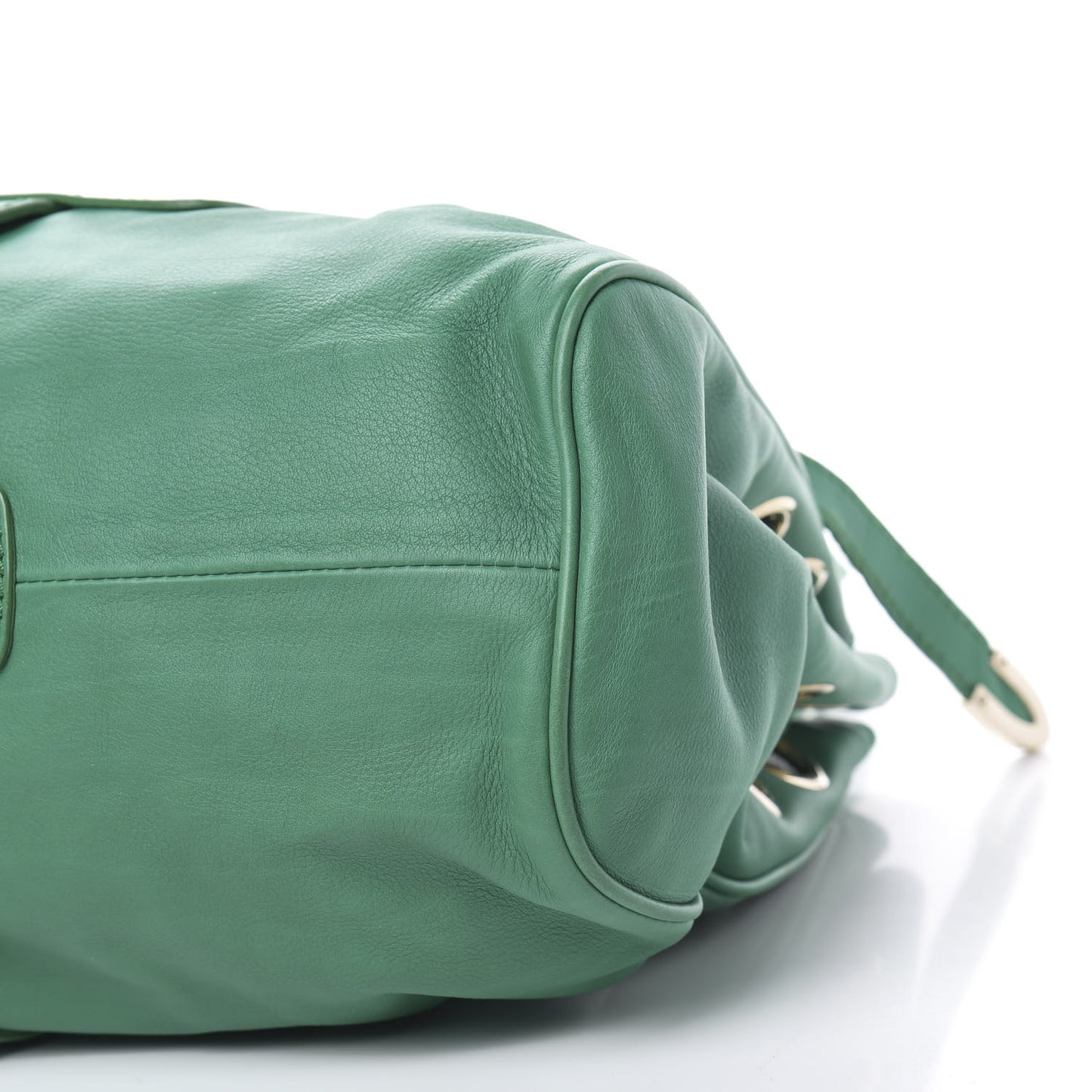 Calfskin Ramona Tote Green