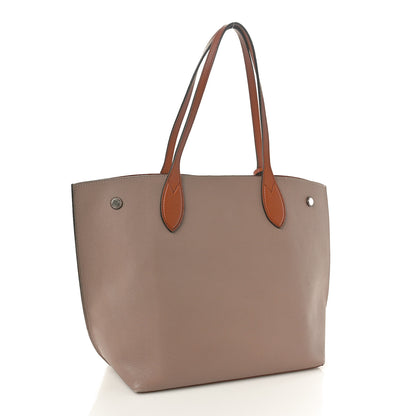 Louis Vuitton Calfskin Lockme Go Tote Vison 3 of 9