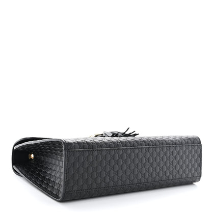 Gucci Microguccissima Medium Emily Chain Shoulder Bag Black 4 of 10
