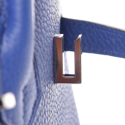 Hermes Togo Birkin 25 Bleu Electrique 14 of 26