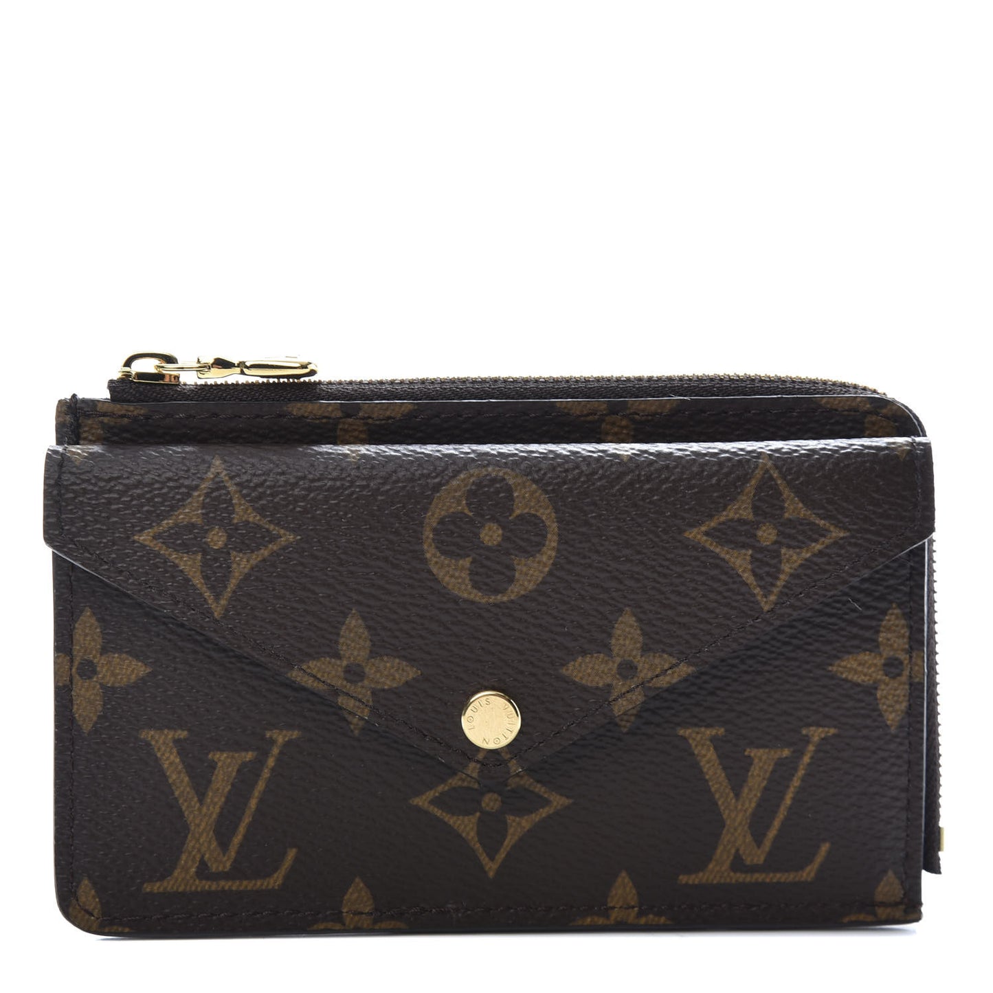 Monogram Recto Verso Card Holder Black