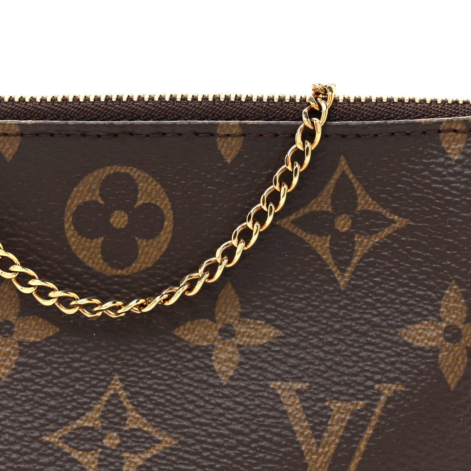Louis Vuitton Monogram Mini Pochette Accessories 7 of 9