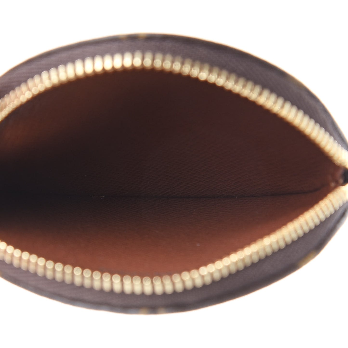 Monogram Round Coin Purse