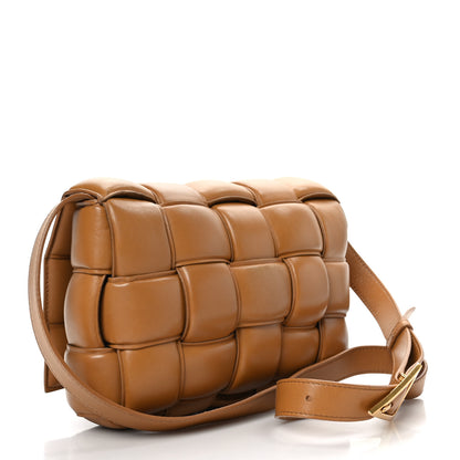 Bottega Veneta Nappa Maxi Intreccio Padded Cassette Crossbody Bag Caramel 3 of 8
