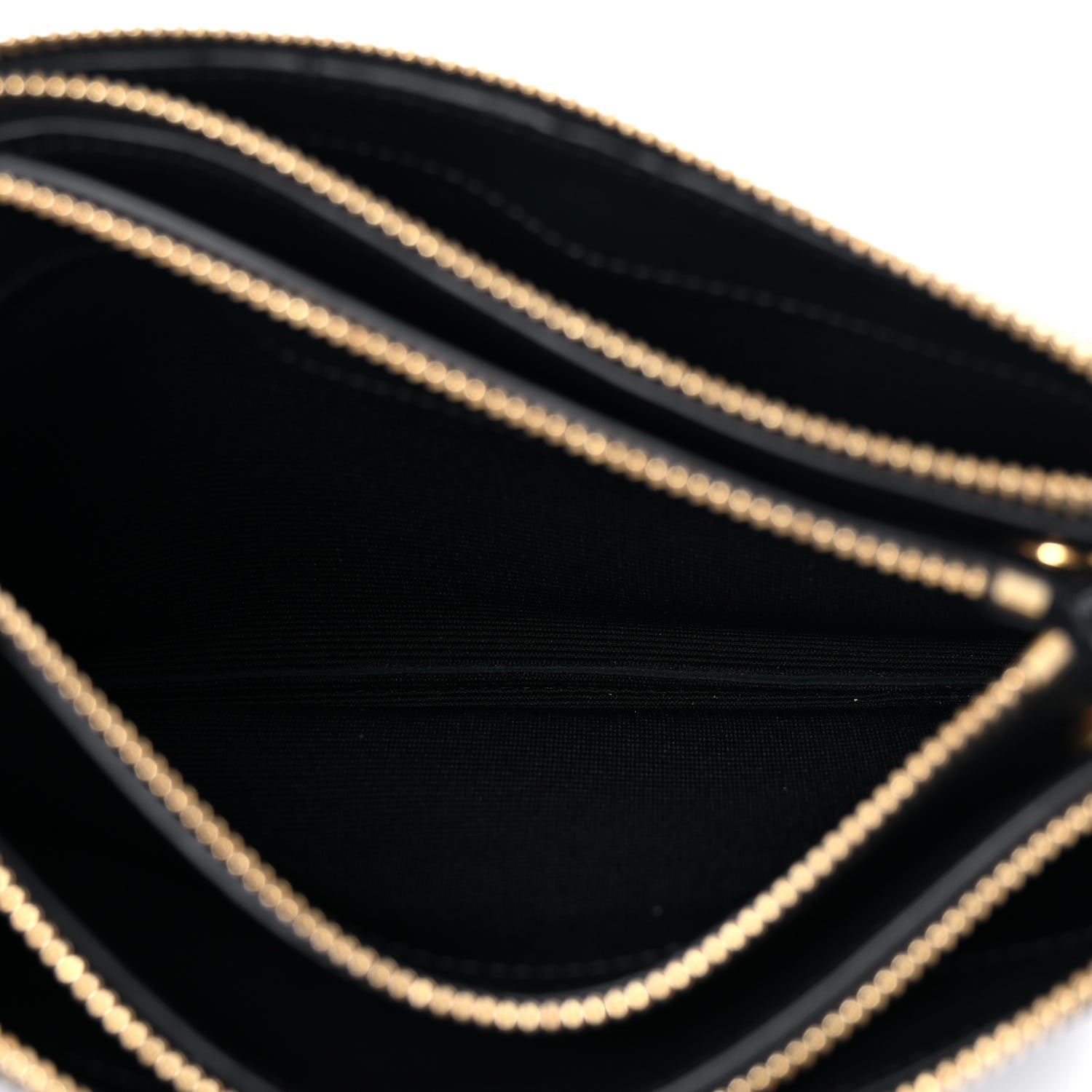 Celine Lambskin Small Trio Crossbody Bag Black 8 of 9