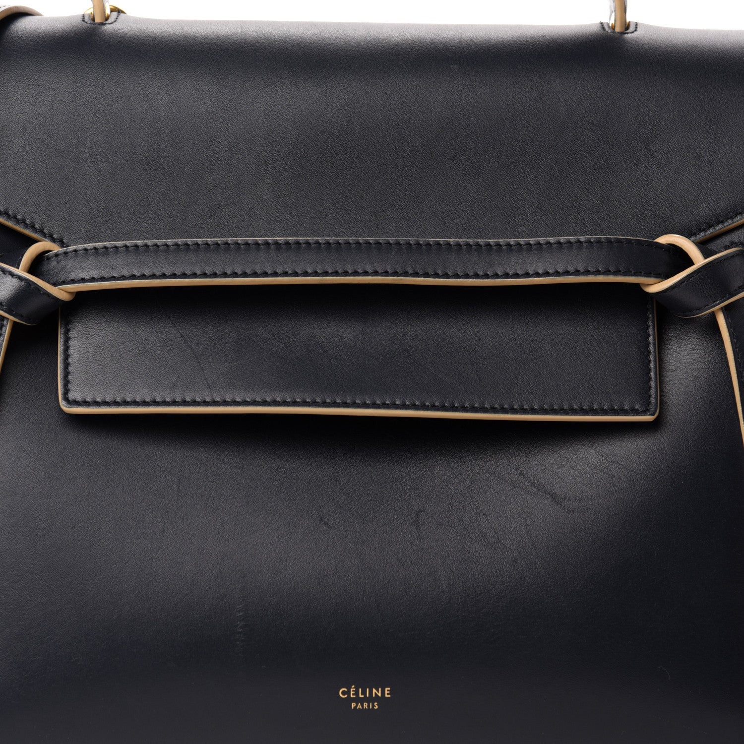Celine Palmelato Calfskin Mini Belt Bag Navy 12 of 12