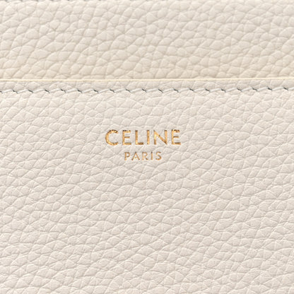 Celine Grained Calfskin Small 16 Top Handle Bag White 6 of 11