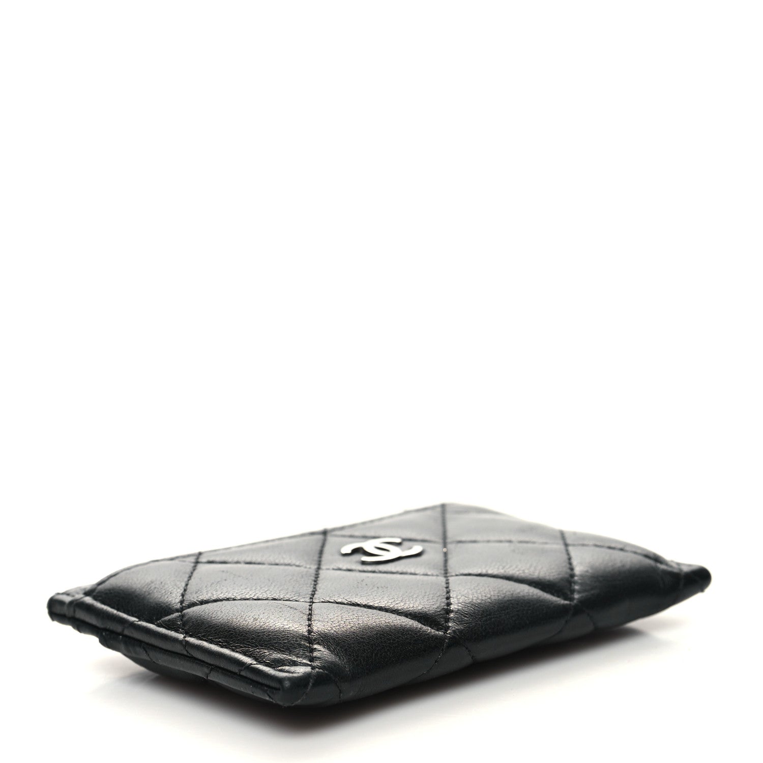 Chanel Lambskin Quilted Card Holder Black 4 of 9