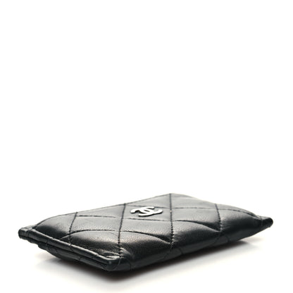 Chanel Lambskin Quilted Card Holder Black 4 of 9