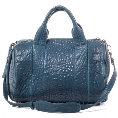 Alexander Wang Leather Rocco Duffel Petrol 1 of 8