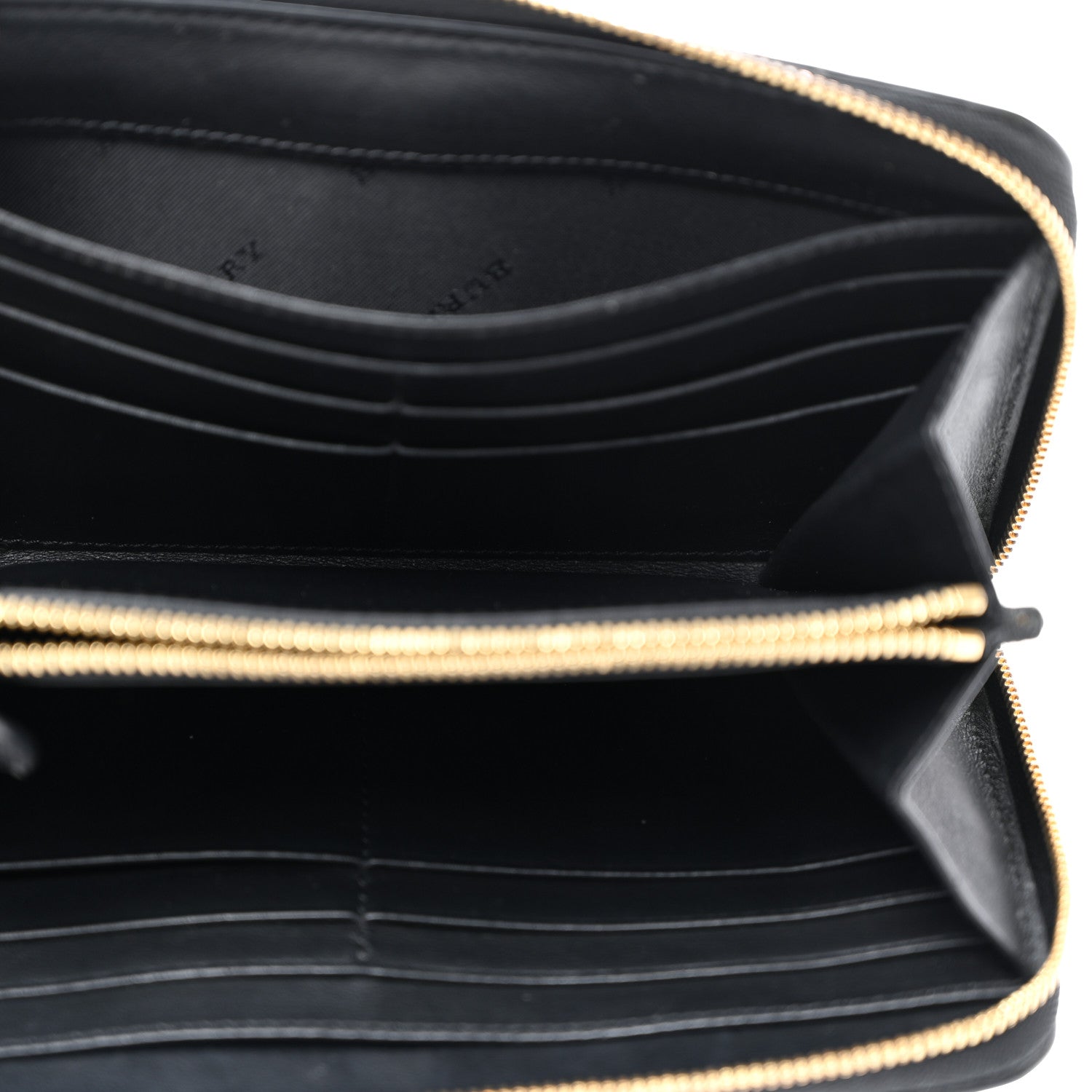 Burberry Haymarket Check Zip Around Wallet 5 of 11