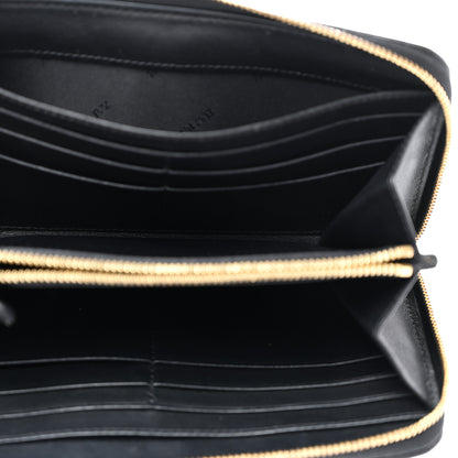 Burberry Haymarket Check Zip Around Wallet 5 of 11