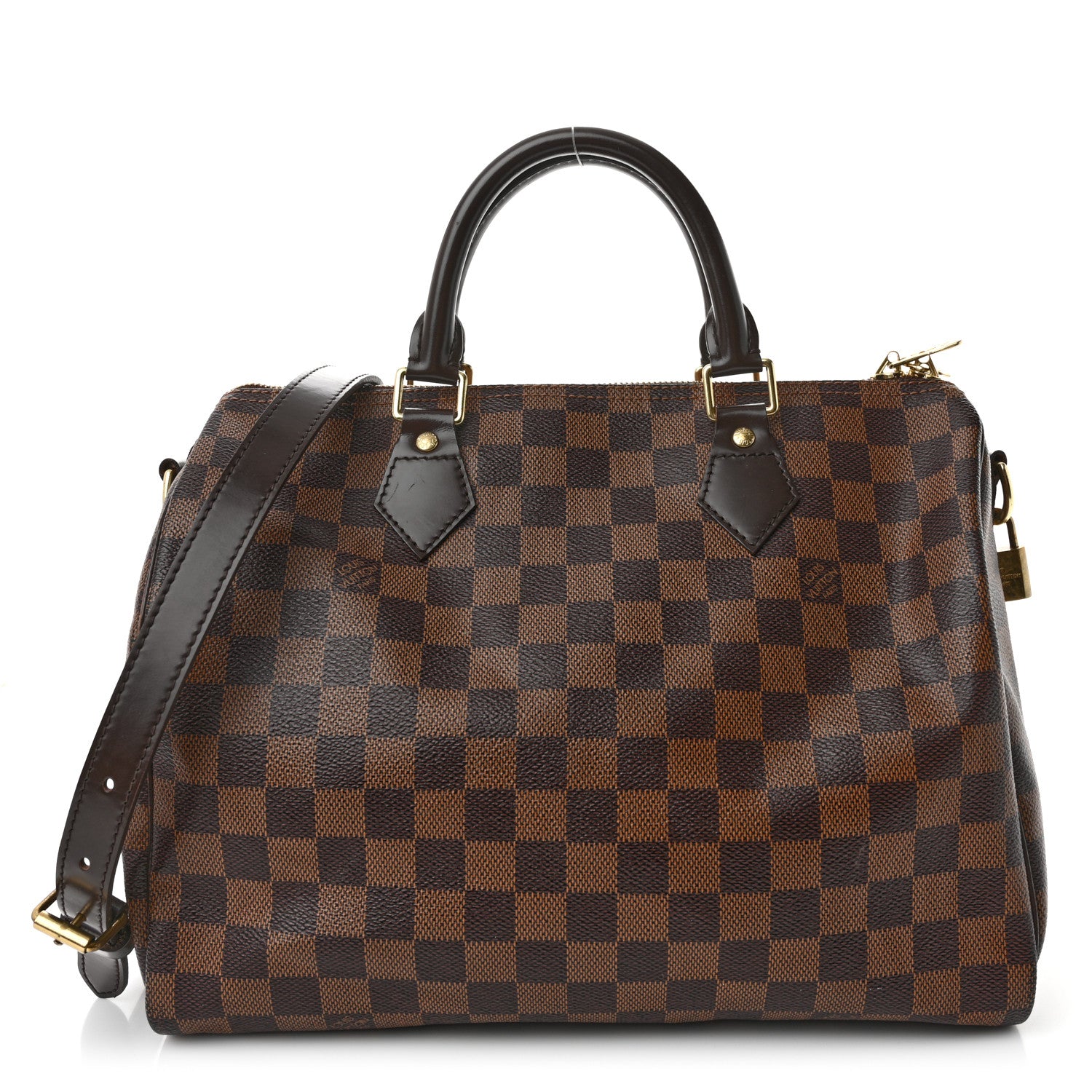 Louis Vuitton Damier Ebene Speedy Bandouliere 30 1 of 11