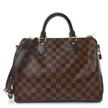 Louis Vuitton Damier Ebene Speedy Bandouliere 30 1 of 11
