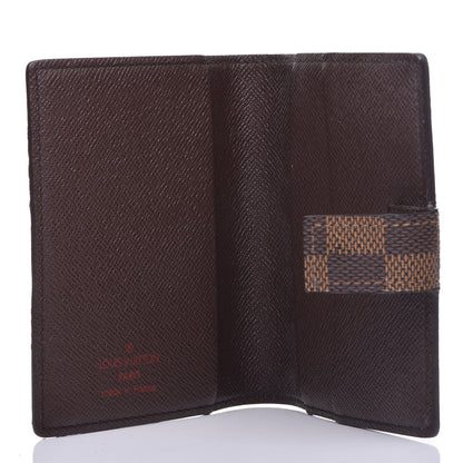 Louis Vuitton Damier Ebene Mini Agenda Cover 5 of 8