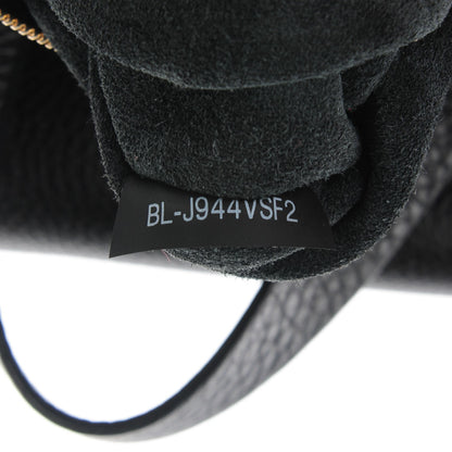 Valentino Garavani Grained Calfskin C-Rockee Fringe Tote Black 10 of 10