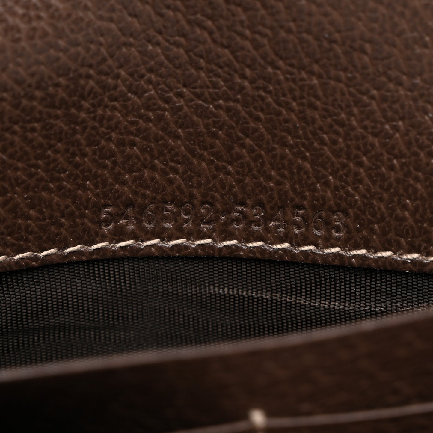 GG Supreme Monogram Web Ophidia Wallet On Chain Brown