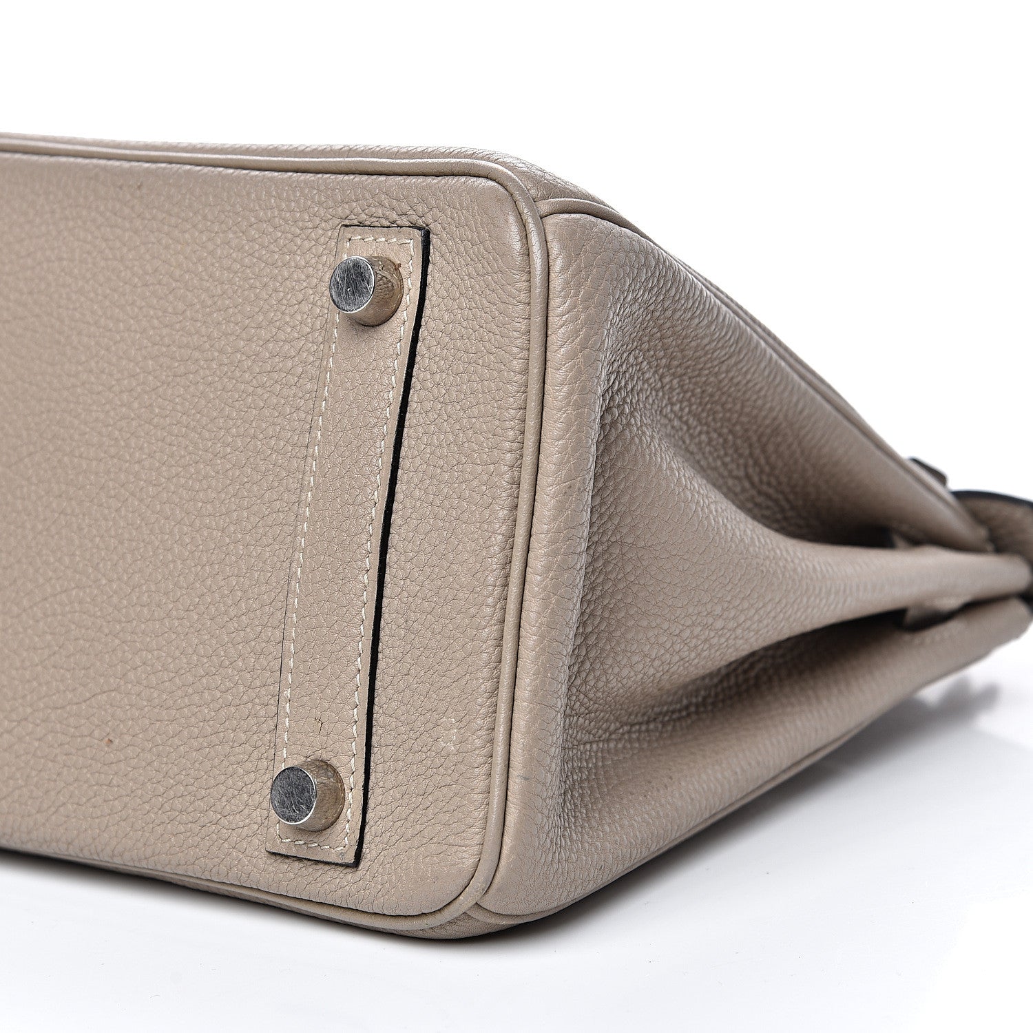Hermes Togo Birkin 25 Gris Tourterelle 31 of 33