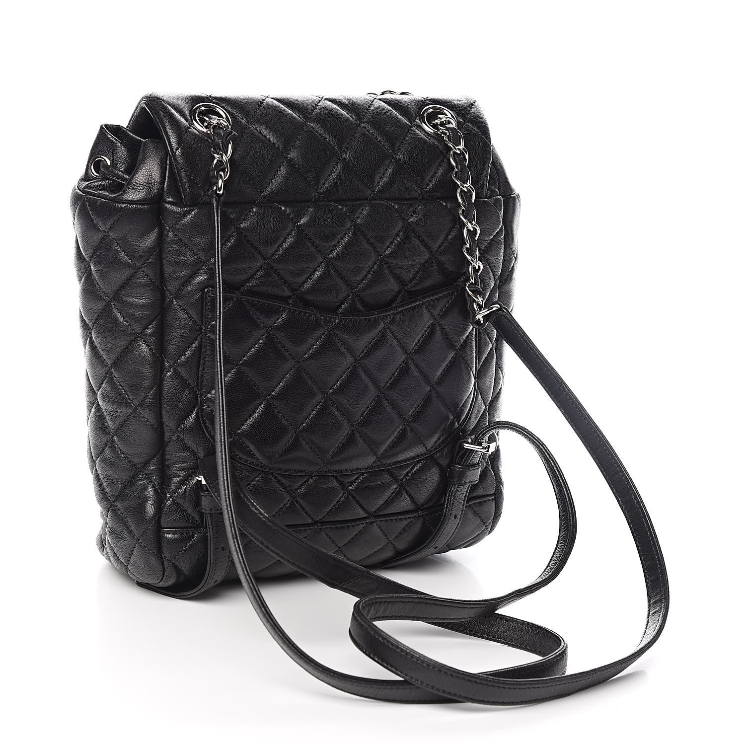 Chanel Lambskin Quilted Small Urban Spirit Backpack Black 3 of 10