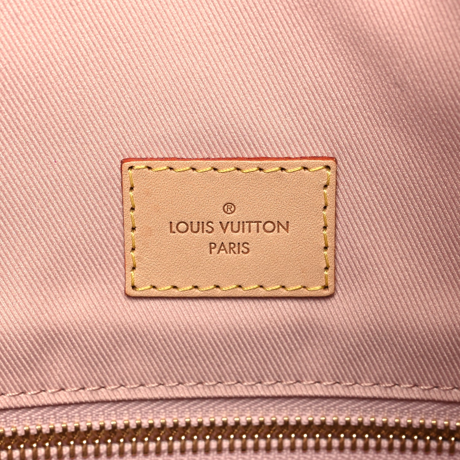 Louis Vuitton Damier Azur Graceful MM Rose Ballerine 6 of 11
