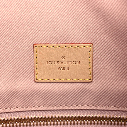 Louis Vuitton Damier Azur Graceful MM Rose Ballerine 6 of 11