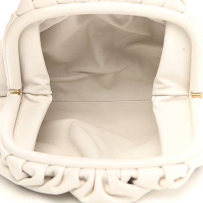 Bottega Veneta Calfskin Teen Pouch White 5 of 8